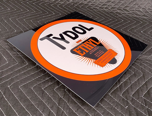 Tydol Ethyl Gas and Oil, Metal Sign