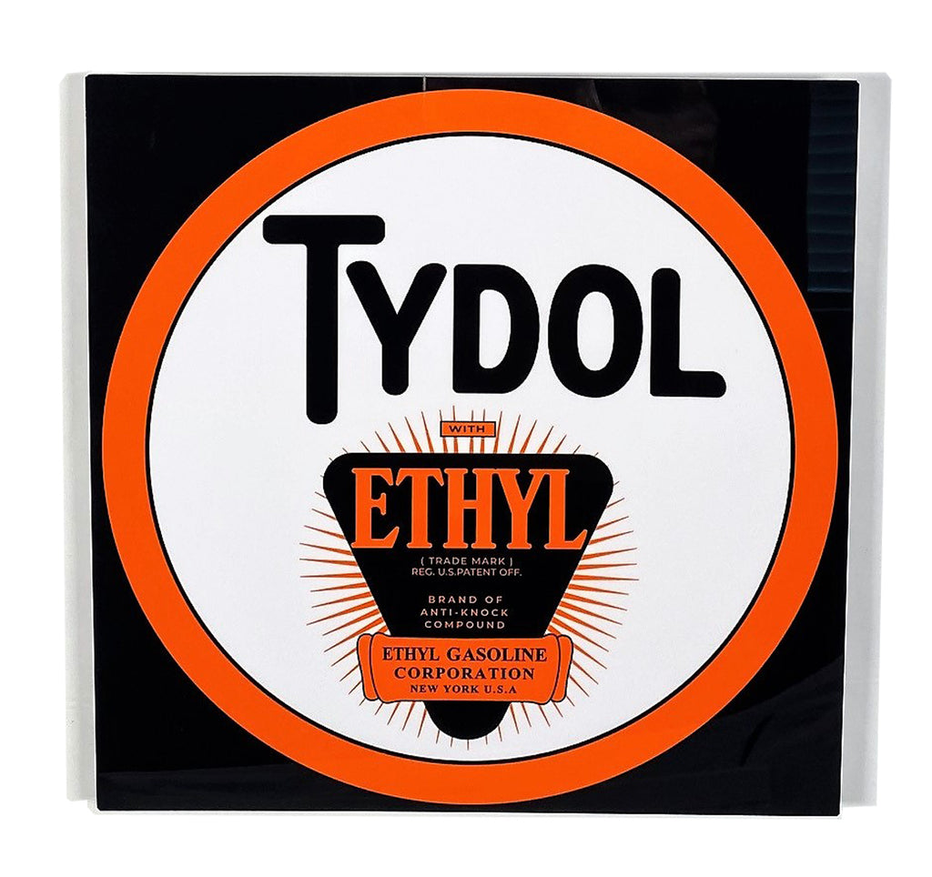 Tydol Ethyl Gas and Oil, Metal Sign
