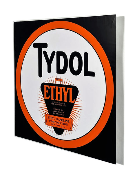 Tydol Ethyl Gas and Oil, Metal Sign