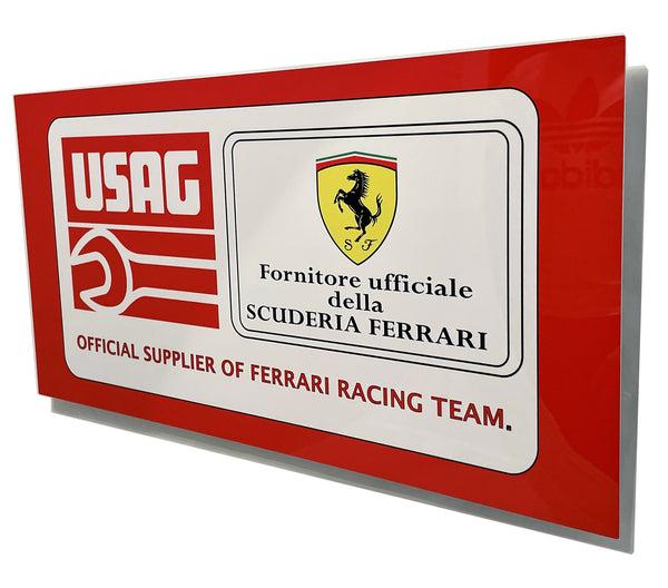 USAG Tools Ferrari Vintage Metal Sign