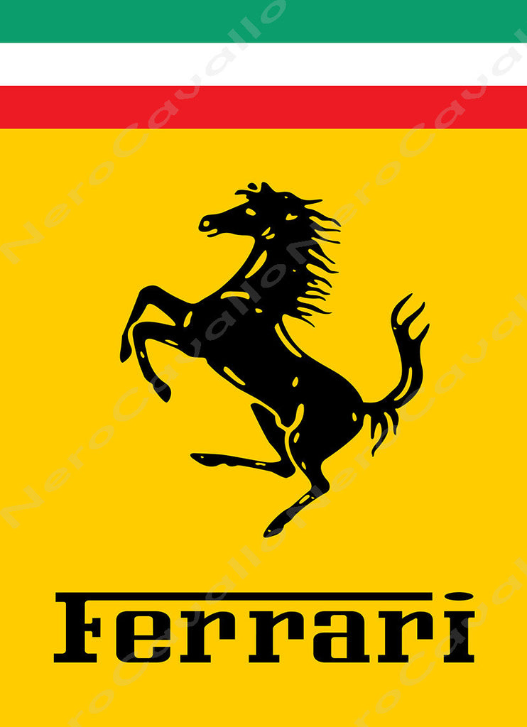 Vintage Ferrari Dealer Sign